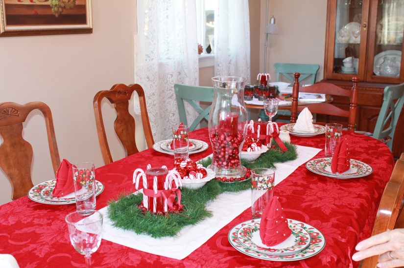 Christmas Tablescape 1